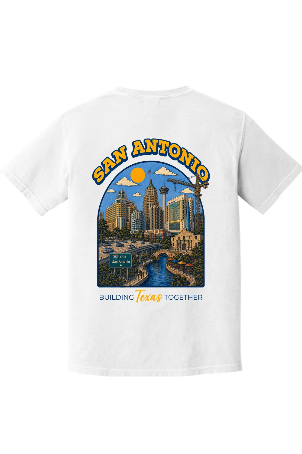San Antonio City Tee - Image 4